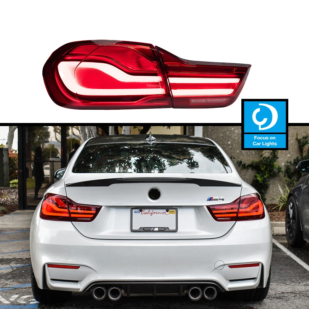 

AKD Taillights Styling For 4 Series F32 Tail Light 2013-2020 LED DRL Running Signal Brake Reversing Parking Lighthouse Facelift