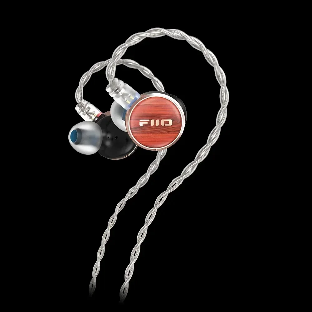 หูฟัง Fiio Fp3 หูฟังแบบมีสายคุณภาพเสียงระดับไฮไฟ หูฟังน้ำหนักเบา ทำจากไม้วอลนัท หูฟังไม้ลายดอกแพร์ หูฟังสำหรับเล่นเกมและใช้งานในสำนักงาน ปรับแต่งได้