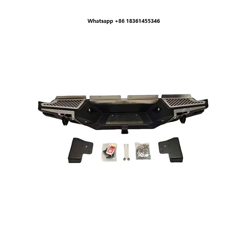

For BT-50 (2006-2021) Exterior Accessories with Easy Installation Made in China Steel Sports Rear Bumper