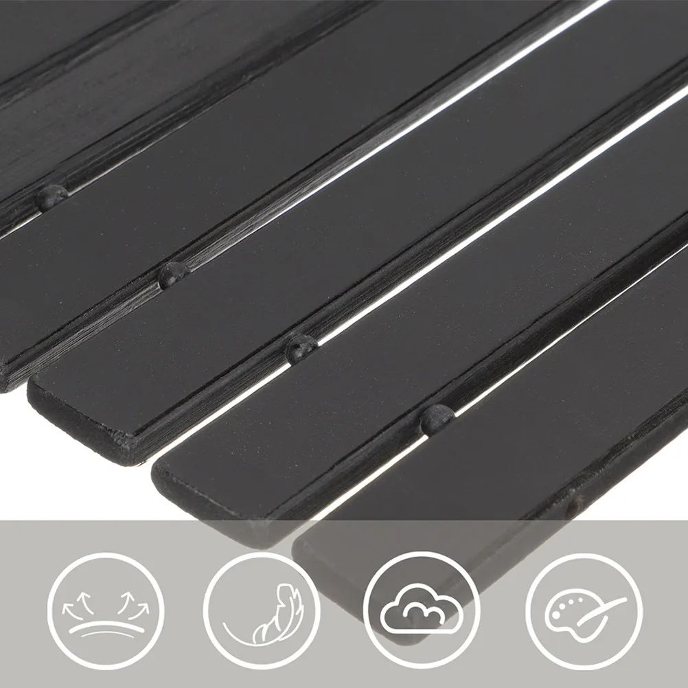 

Bamboo Shower Mat Non-Skid Bath Floor Mat for Bathroom Kitchen Hallway Hotel Decor Stylish Oriental Elegance Comfortable