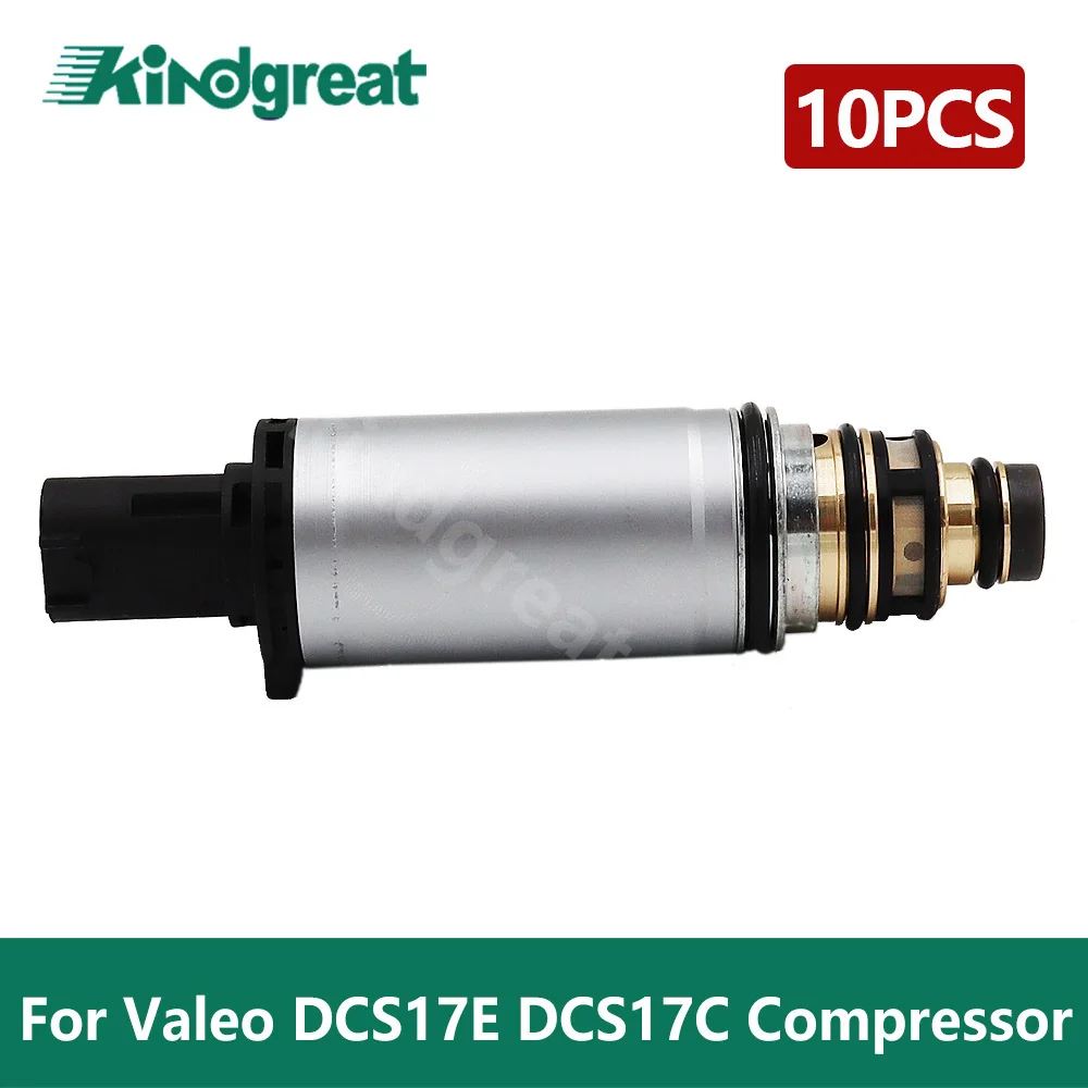 10PCS For BMW VW Audi Mercedes Benz S500 S280 Valeo Control Valve DCS17E AC Auto Air Cool Fridge Part Compressor Control Valve