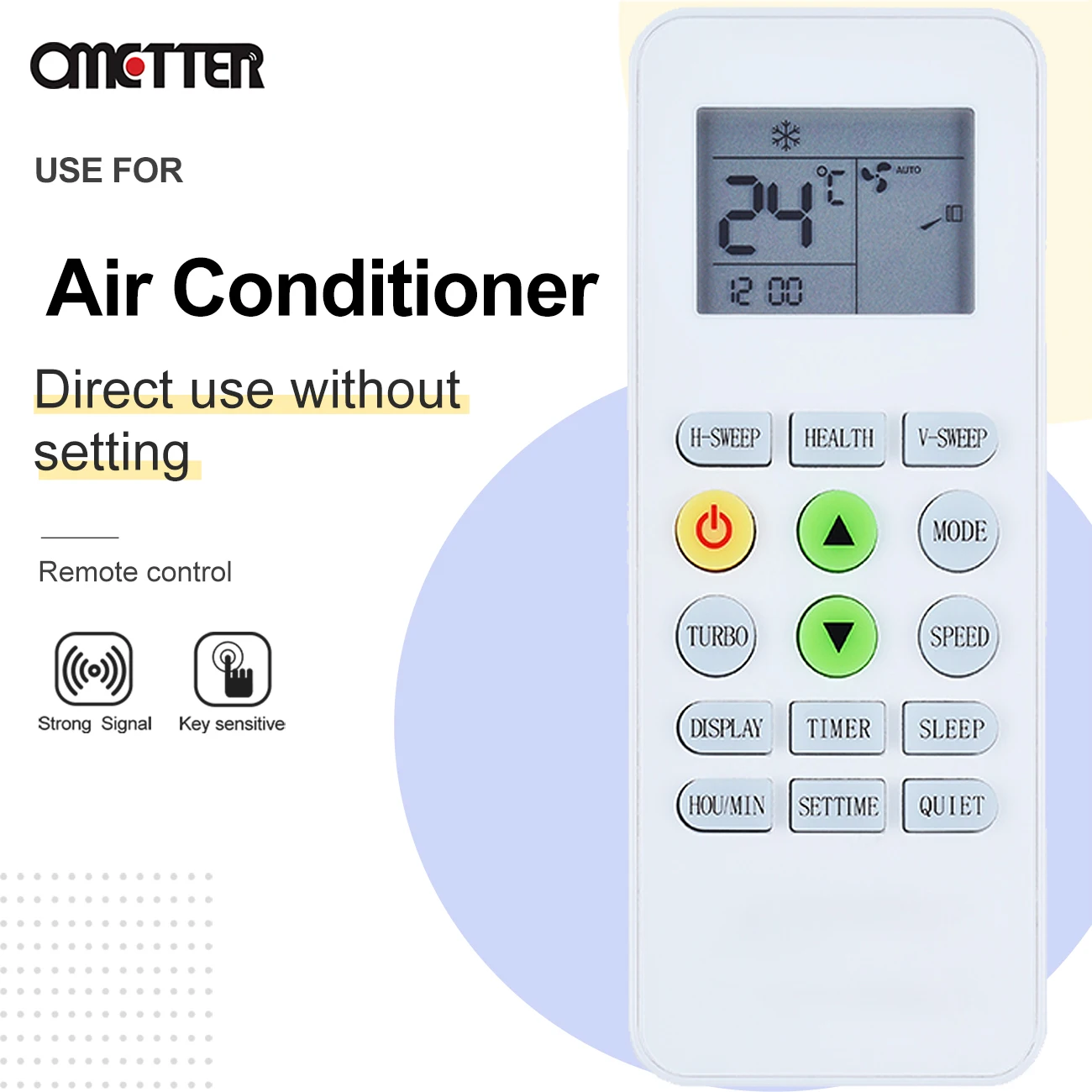 KKG12A-C1 is Suitable For Changhong Air Conditioner Sensitive Remote Control