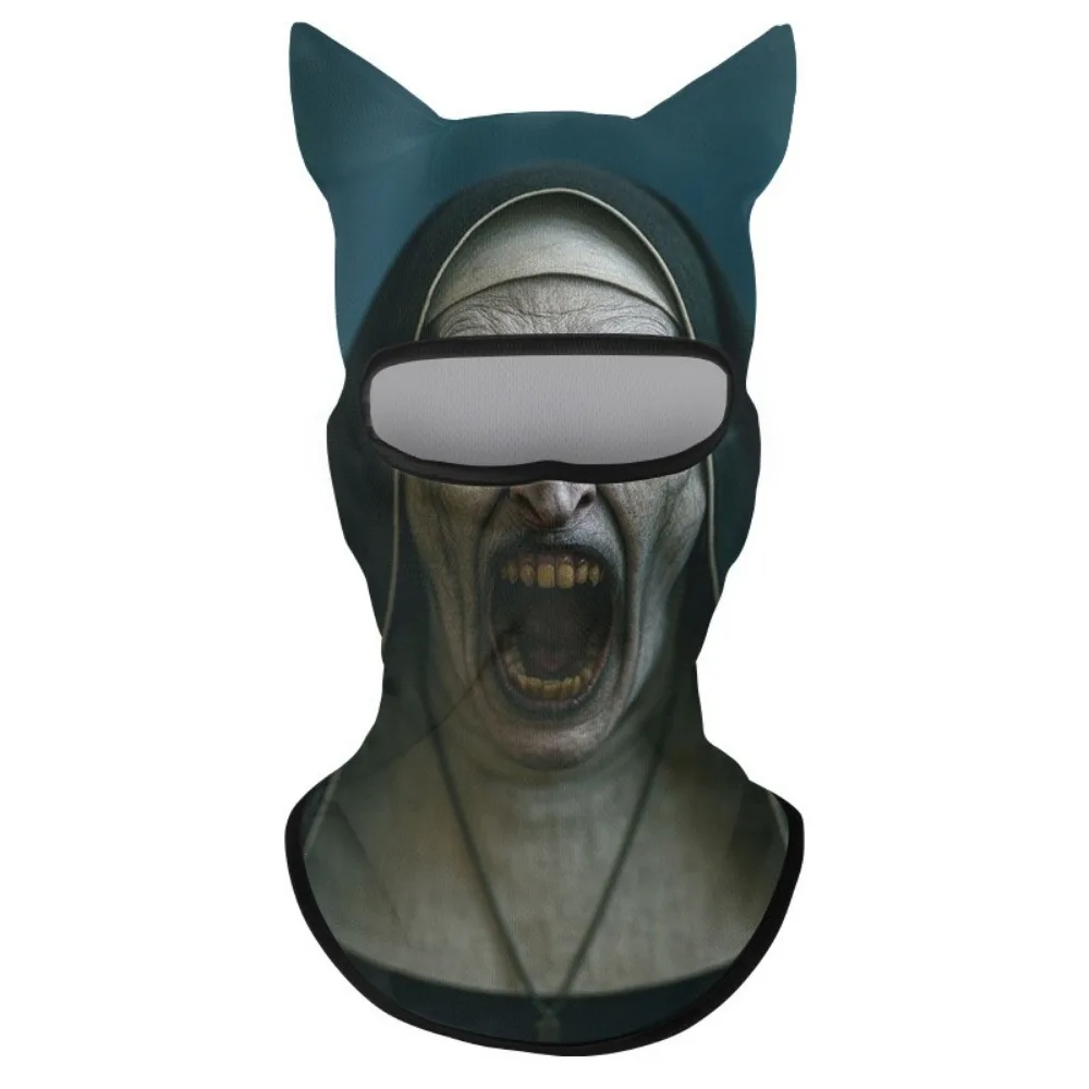 Windproof Funny Prank Mask Thermal Full Face Motorcycle Riding Mask Santa Claus Face Protection Santa Claus Ski Mask Halloween