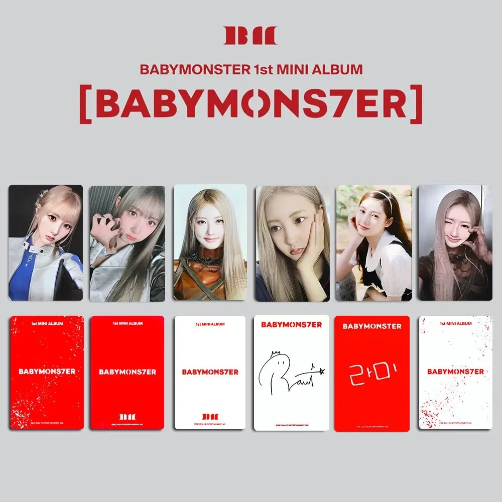 Kpop Idol BABYMONSTER Album BABYMONS7ER Photocards Ahyeon Card