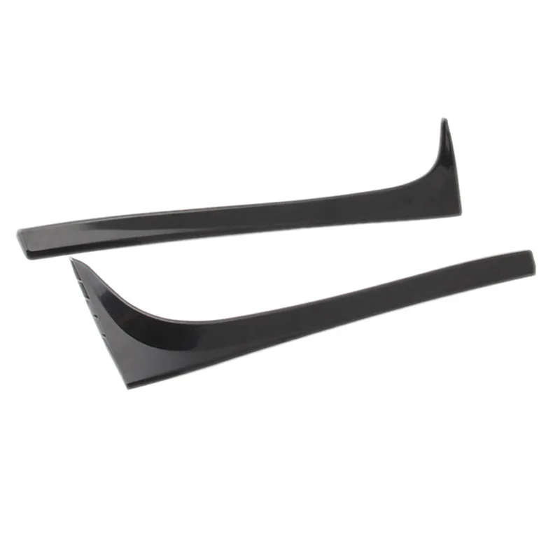 Black Rear Window Side Spoiler Wing for GOLF 7 MK7 GTD R 2014-2018 Car-Styling Auto Rear Window Mirror Tail Accessories