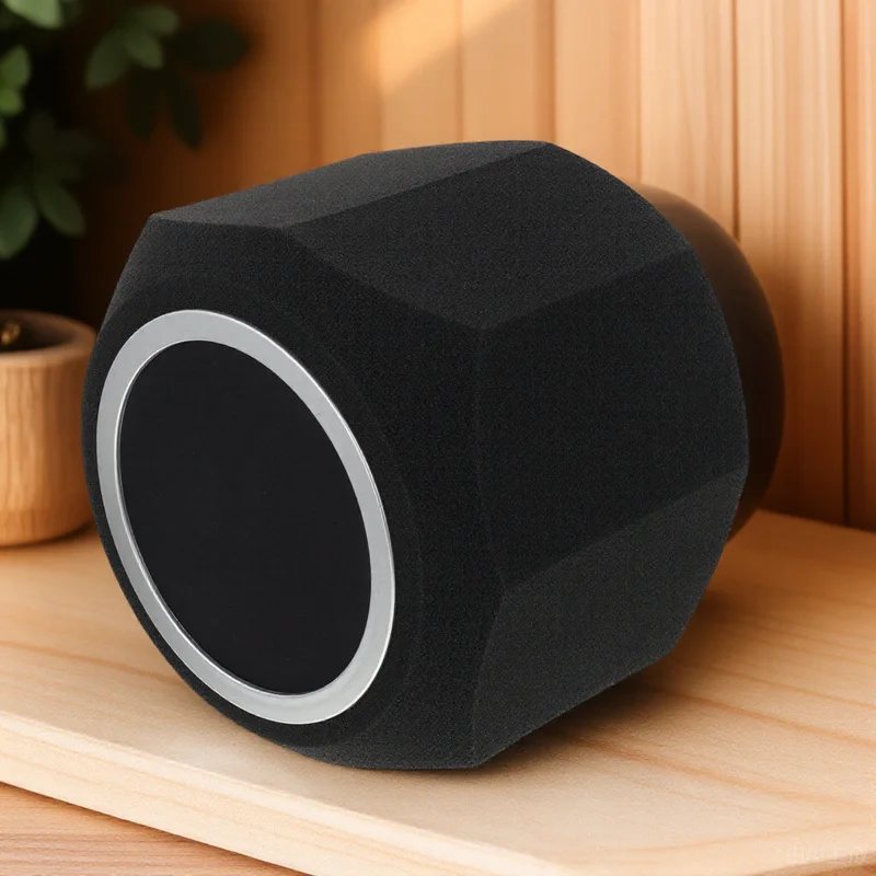 

Sound Absorbing Sponge Cover for Microphone Noise Cancelling Mic Cover Universal Design for Live Streaming Ktv Recording Studio