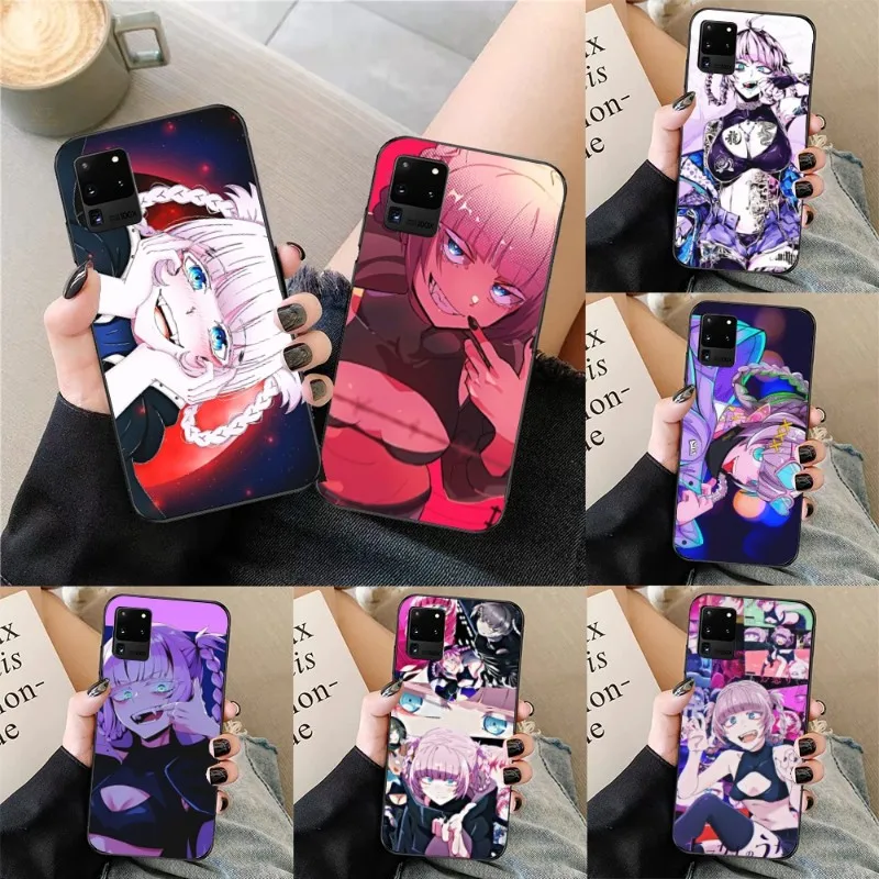 Anime Nazuna Call Night Phone Case for Samsung Galaxy S23 S22 S21 S10 S9 S8 Plus Ultra Black Soft Phone Cover Funda