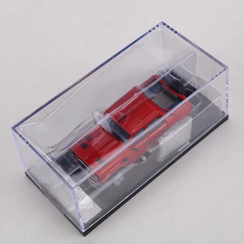 SHADOW PRO 1:64 LM002 Pickup Red/Green Alloy Model Car view 6