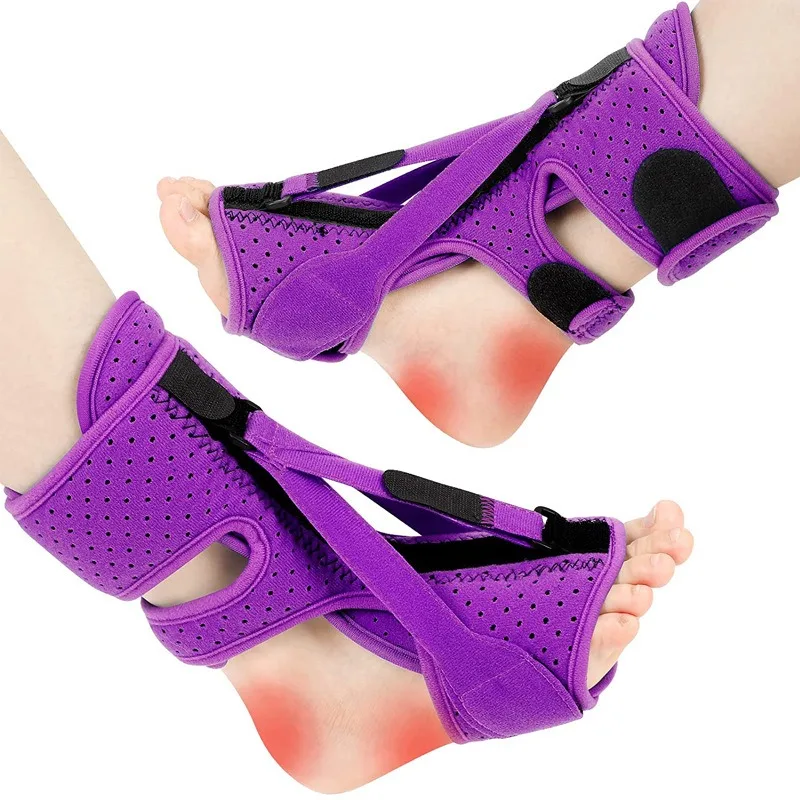 Adjustable Night Splint For Plantar Fasciitis Pain Relief Soft Foot Drop Brace Sleeping Achilles Tendon Stretcher Boot Nighttime