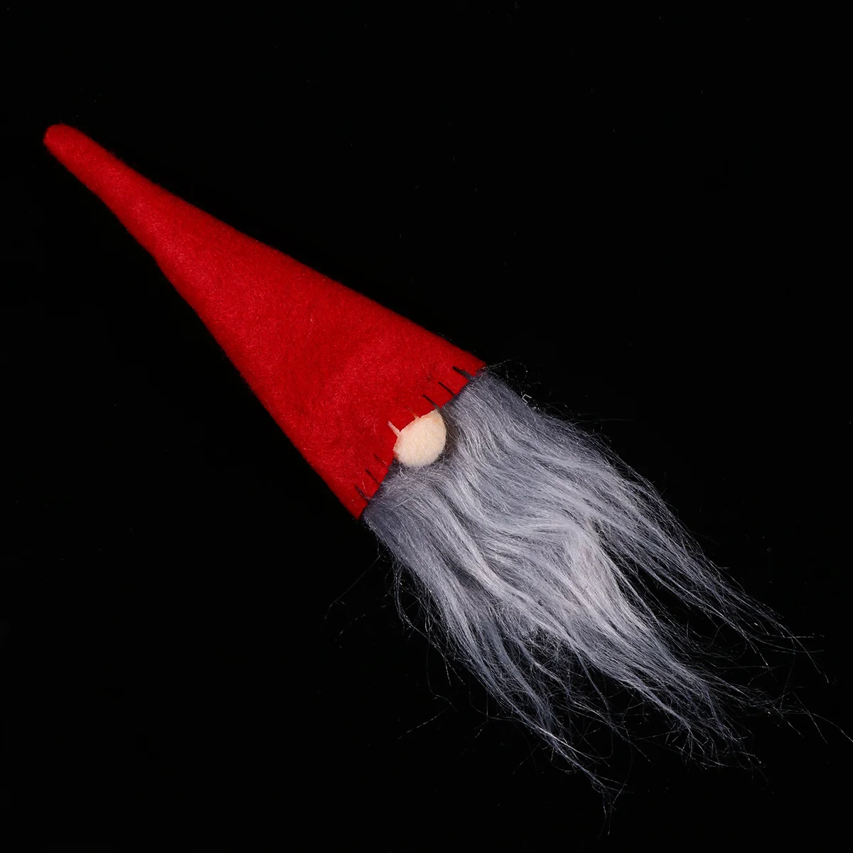 

6Pcs Red Christmas Hat Wine Bottle Covers Nonwoven Xmas Bottle Ornament Christmas Tree Decoration Bar Home Hotel