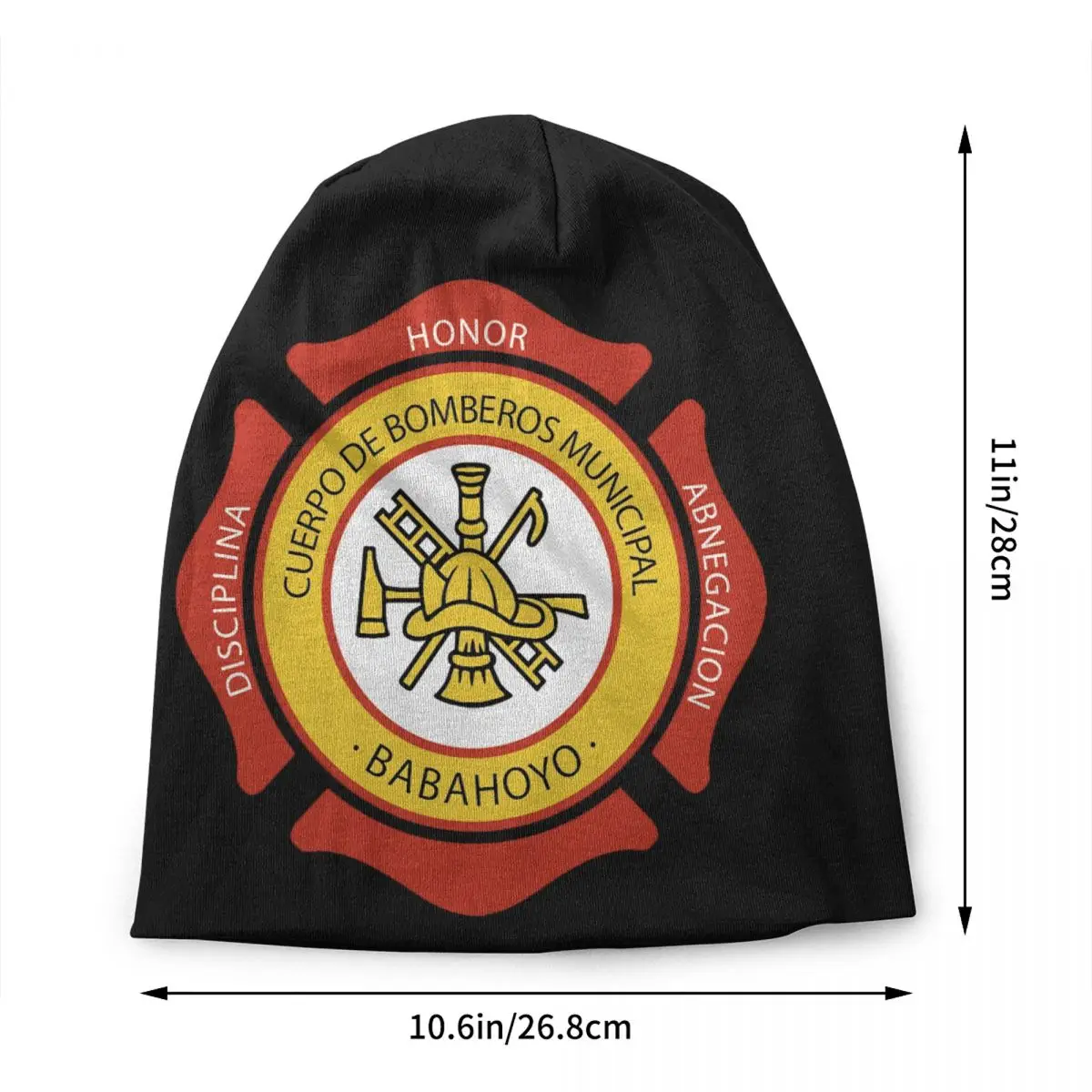 Bomberos Firefighter Skullies Beanies Caps Streetwear Winter Women Men Knit Hat Unisex Adult Fireman Fire Rescue Bonnet Hats