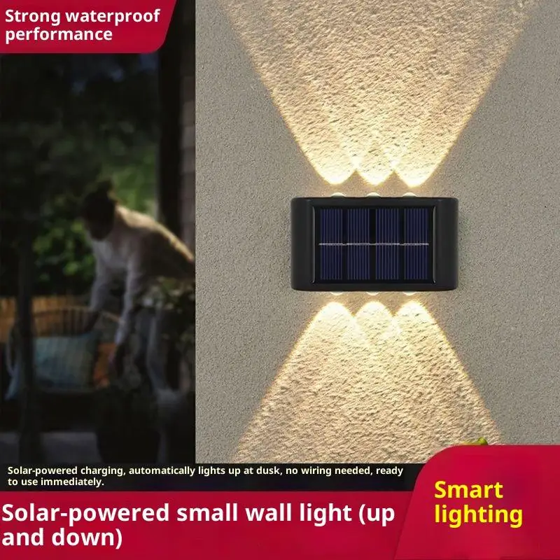 

Waterproof LED Solar Lamp for Outdoor Garden Yard Decor Landscape Lighting 4-10 Lights 1PC