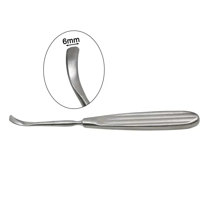 GREATLH Nasal Elevatora Costal Cartilage Elevators Nasal Septum Elevator Reuseable Plastic Rhinoplasty Instrument Stainless