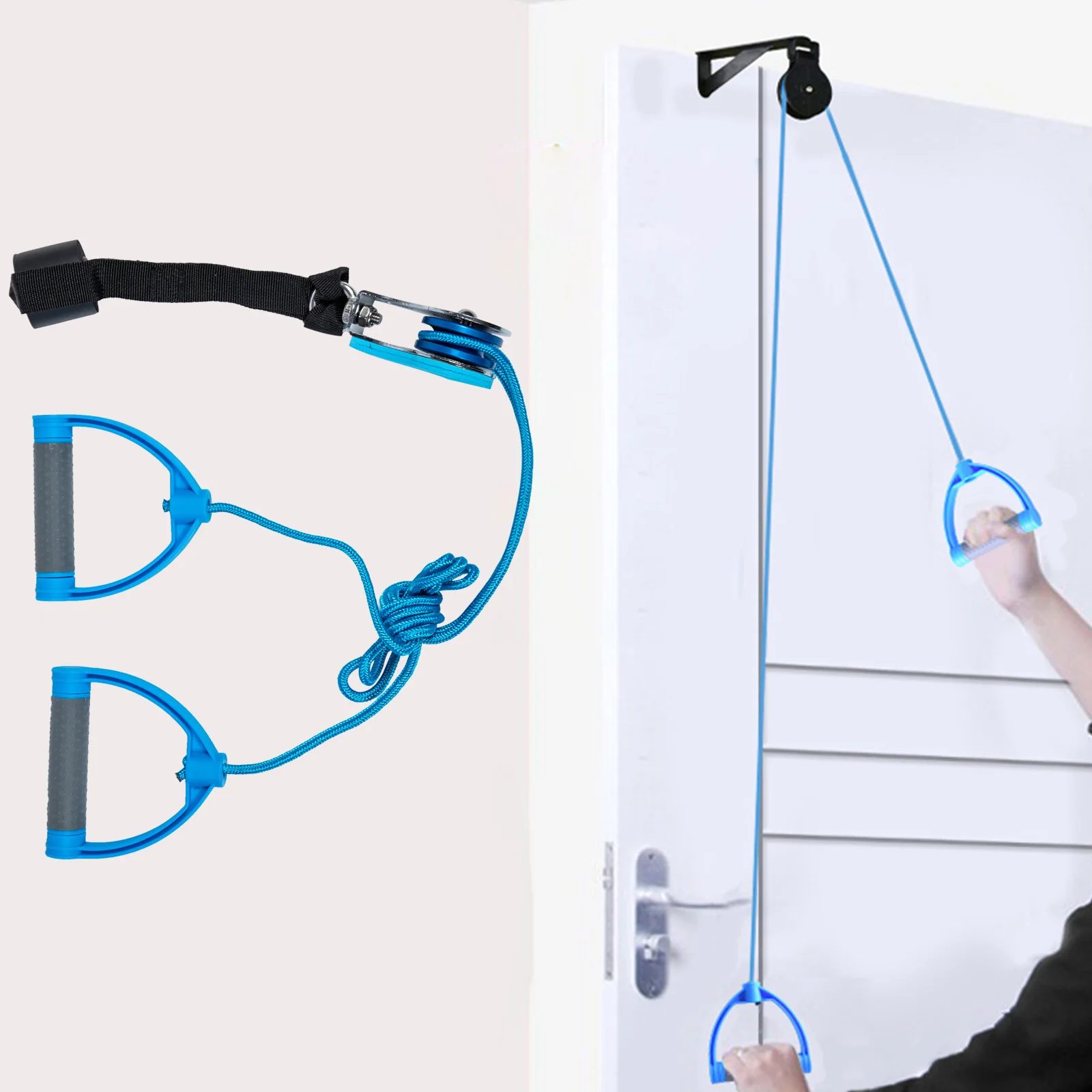 بكرة الكتف المقاومة للاهتراء، ملحق تدريب إعادة التأهيل للنظام العلوي لمرضى السكتة الدماغية المسنين، نظام البكرة #2