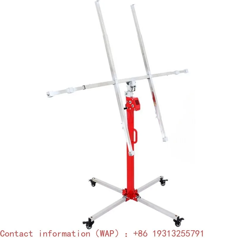 

【Popular】Hand Cranked Gypsum Board Lifting Artifact Polishing Artifact Lifter Lifting Mobile Small Ceiling Punching Lift