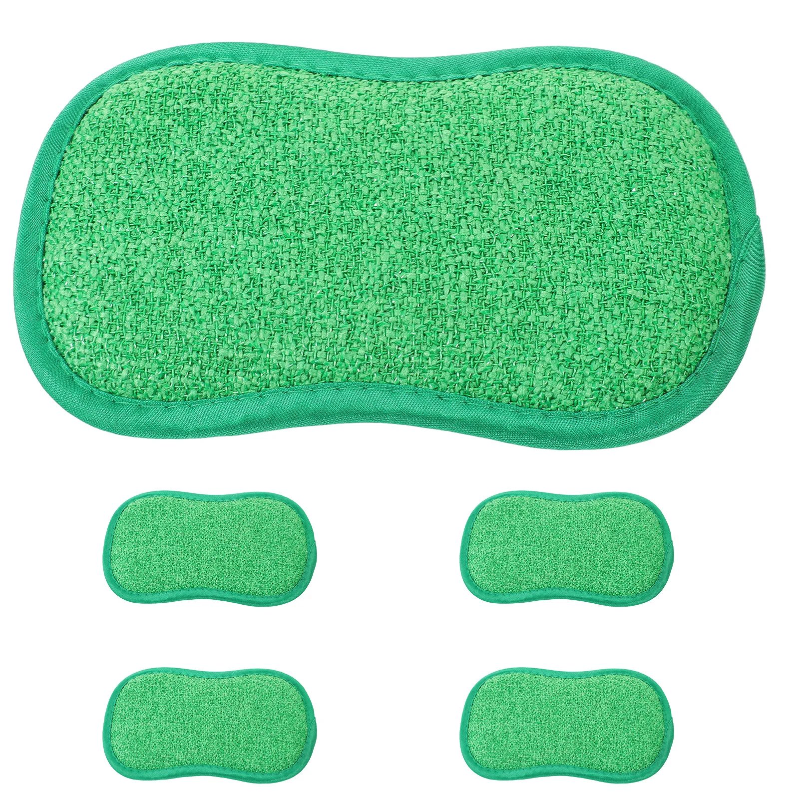 

5pcs Dish Sponge Set Kitchen Cleaning Sponge Strong Water Absorption Multi-Function Scrub For Pots Pans Sink Bathroom |
