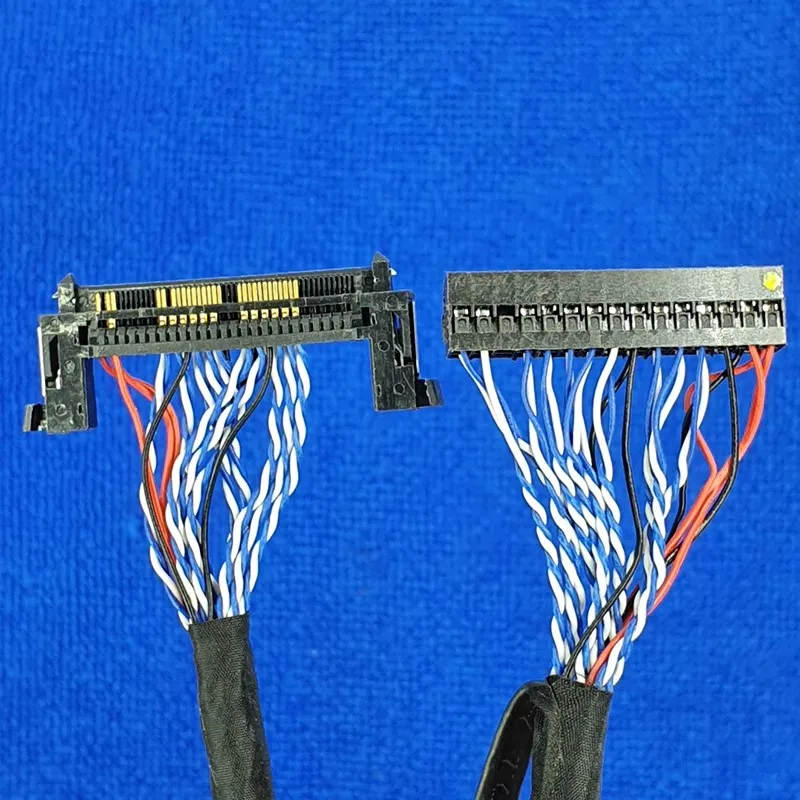 32 inch and above LVDS screen cable LG Qimei Sharp AU BOE left power supply FI-RE51P high resolution 1920 * 1080 LCD screen cabl