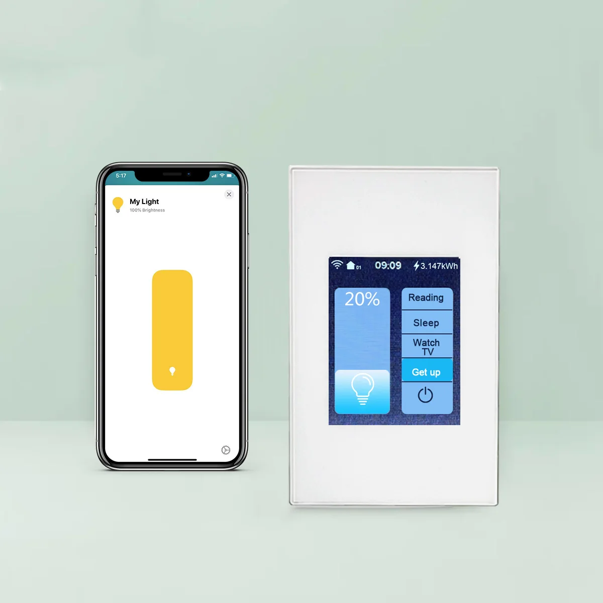 

Lanbon Homekit Switch 8 New Arrival Wifi LCD Touch Smart Switch EU US Wall Touch Screen Control Panel With New Scene Funtion