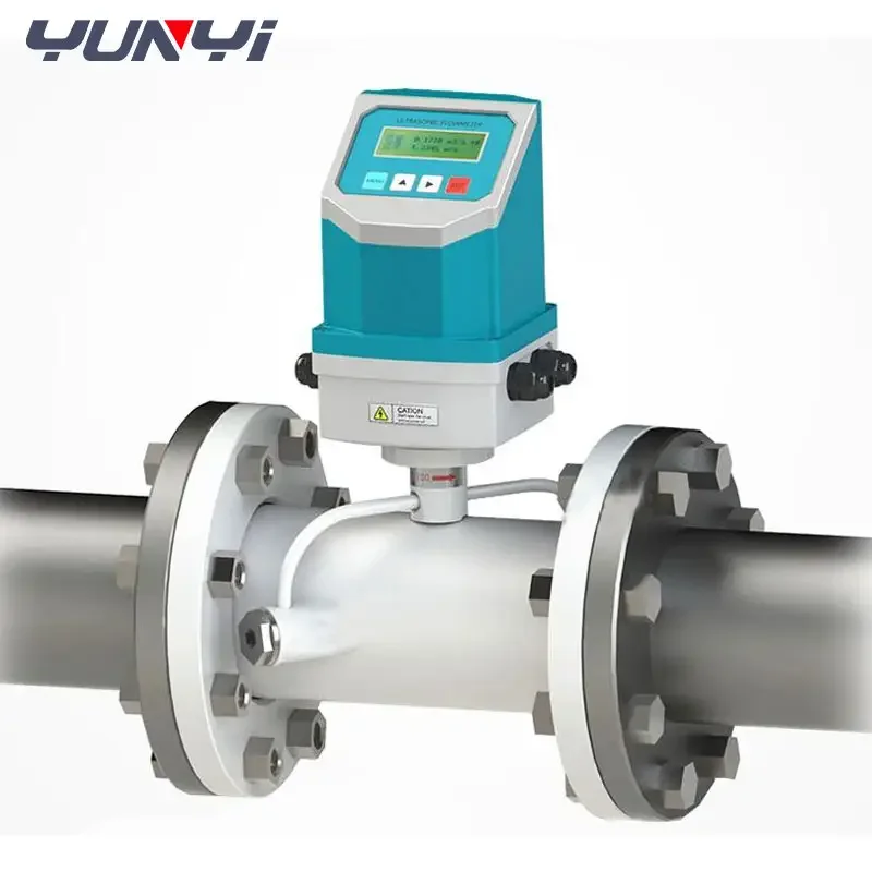 مقياس التدفق بالموجات فوق الصوتية الصناعية المضمنة Yunyi لقياس السوائل الدقيقة مع معالجة الإشارة المتقدمة #3