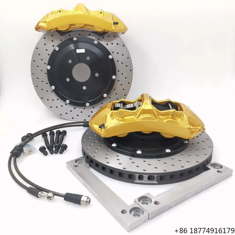 

Jekit Auto Brake Kit 380x34mm Drilled Disc Kit G37x Sedan Car Brakes