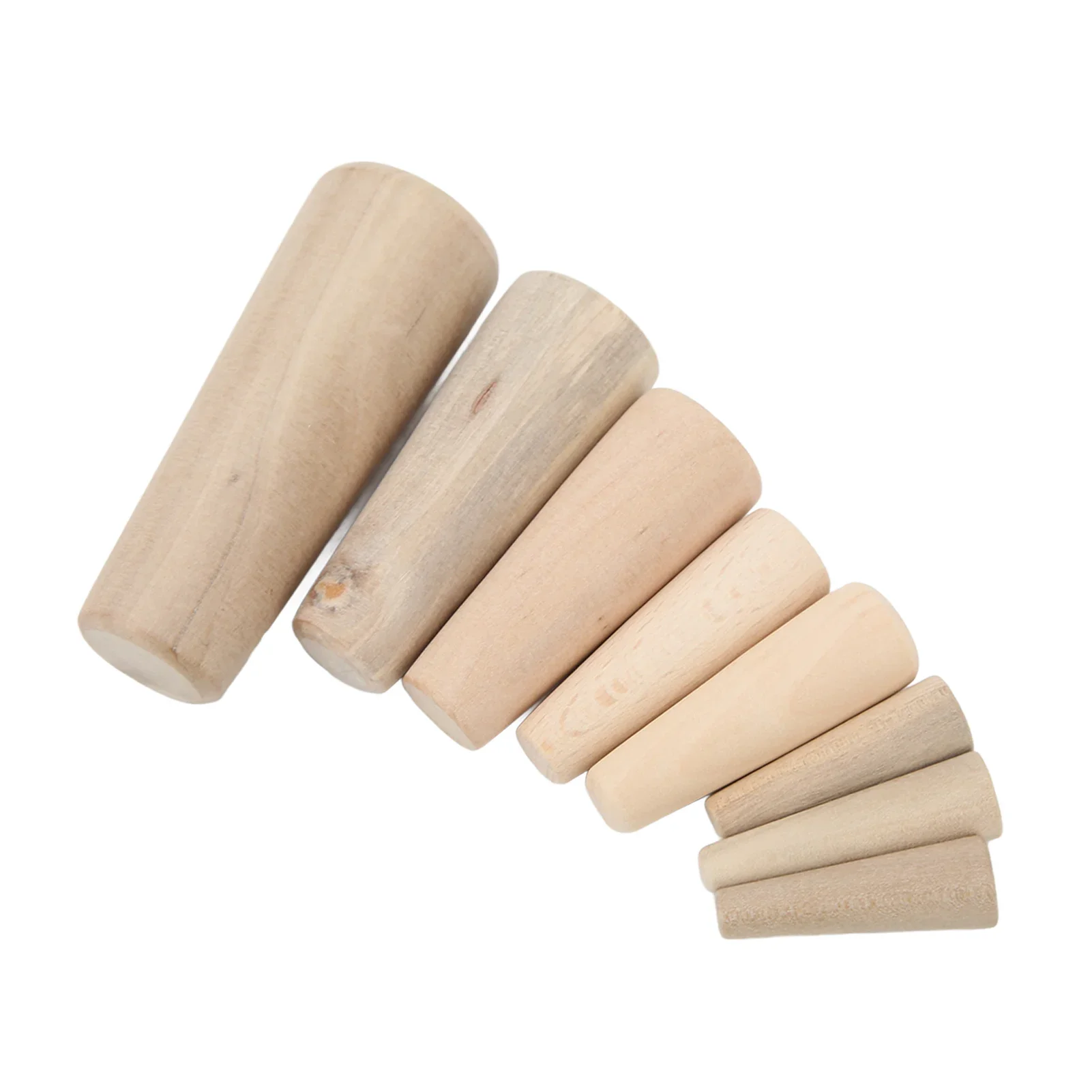 

10pcs Soft Wood Plugs Marine Tapered Thru Hull Emergency Soft Wood Plugs Drain Plug for Boat Yacht Marine