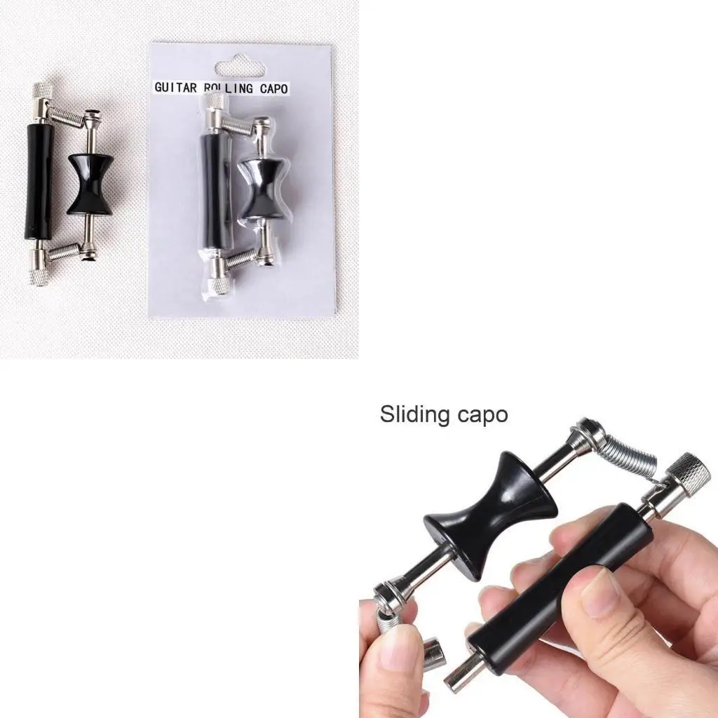 652f Universal Guitar Capo Slining Moving Capo Common для новичков с электрической акустической гитарой, прочный клип гитарного