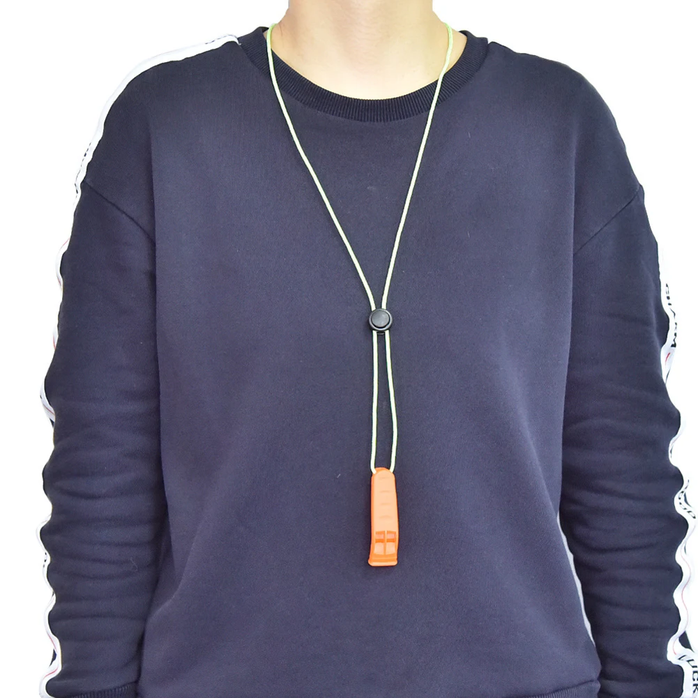 متعددة الوظائف في الهواء الطلق مخيم المشي لمسافات طويلة صافرة مع أدوات الطوارئ بقاء الحبل #5