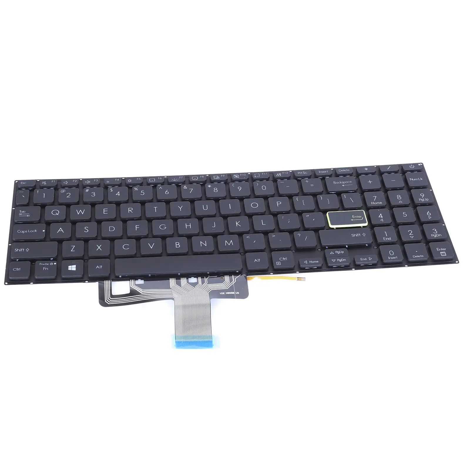 Klawiatura do laptopa US ASUS X521 E510 L510 S533 M5600L S5600F z podświetleniem