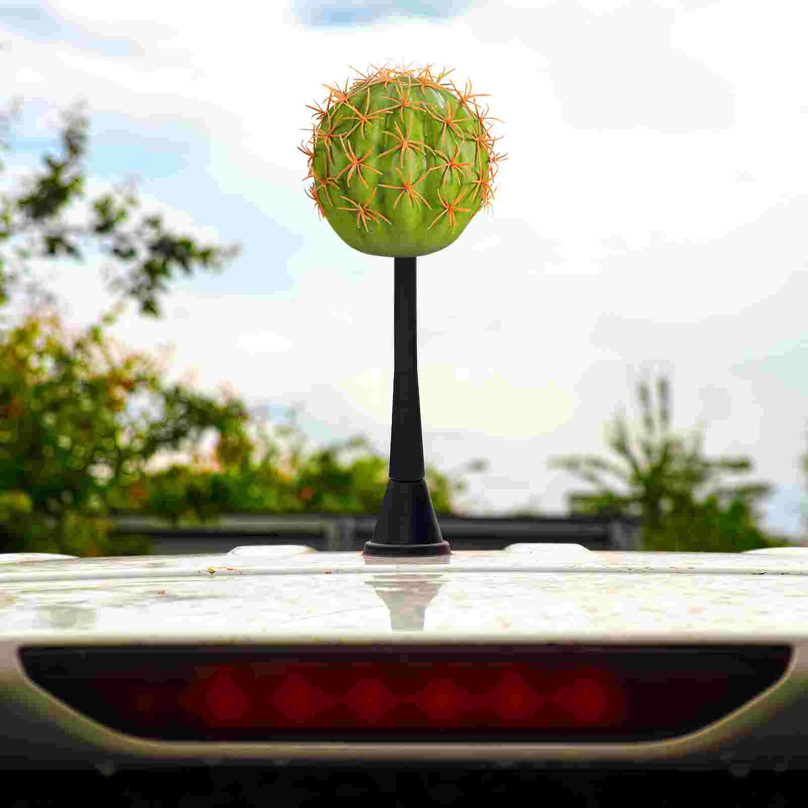 Car Antenna Decoration Ball Truck Aerial Topper Spring Base Outdoor Ornaments Mirror Dangler Foam Toppers