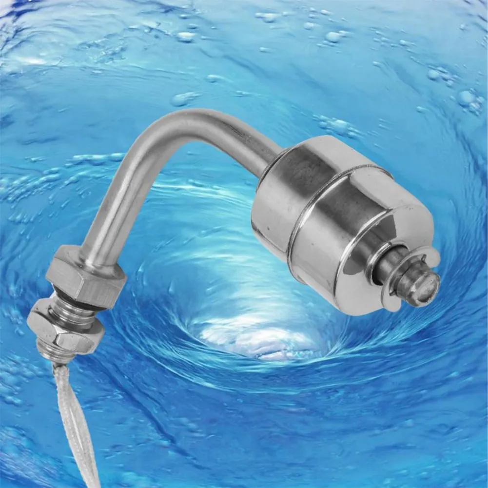 High Pressure Stainless Steel Float Switch for Tank Liquid Level Control L Shape High Quality Durable Material