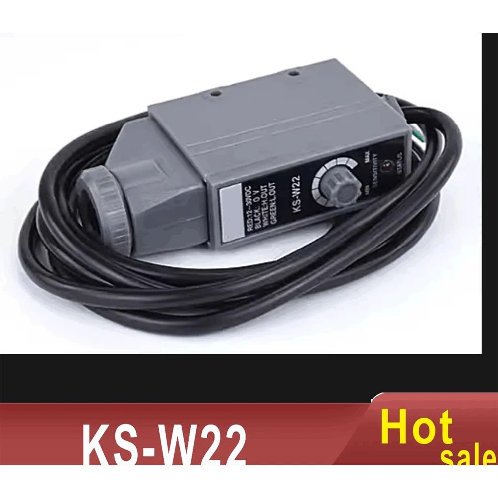 

Новый оригинальный датчик коррекции отклонения машины для изготовления пакетов с кодовым кодом белого света KS-W22