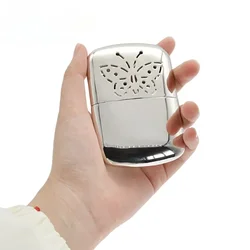 Zinc Alloy Pocket Long-life Ultralight Hand Warmer Indoor & Outdoor Small Handy Warmer Heater Handy