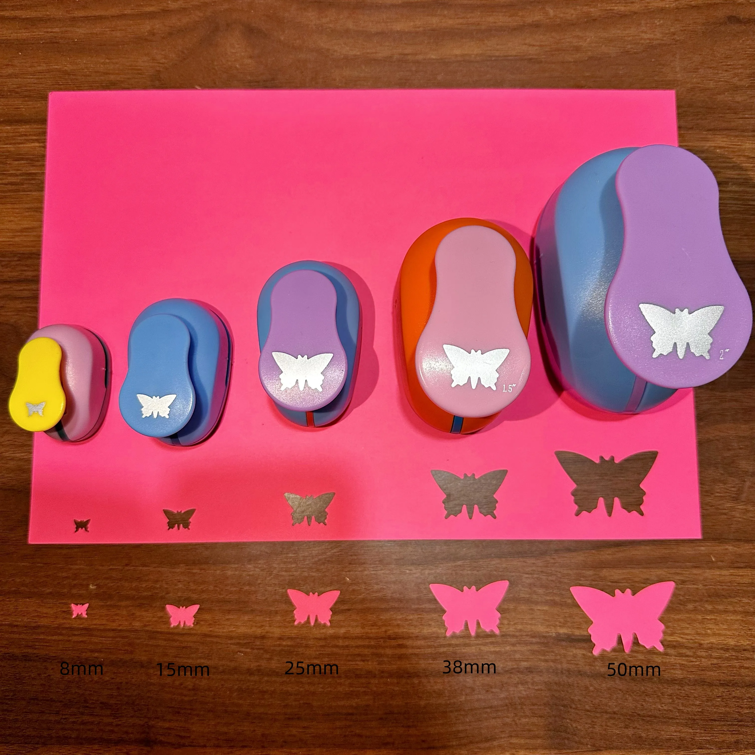 Butterfly Scrapbook Punches Handmade Cutter Card Craft Calico Printing DIY Flower Paper Craft Punch Hole Puncher Shape