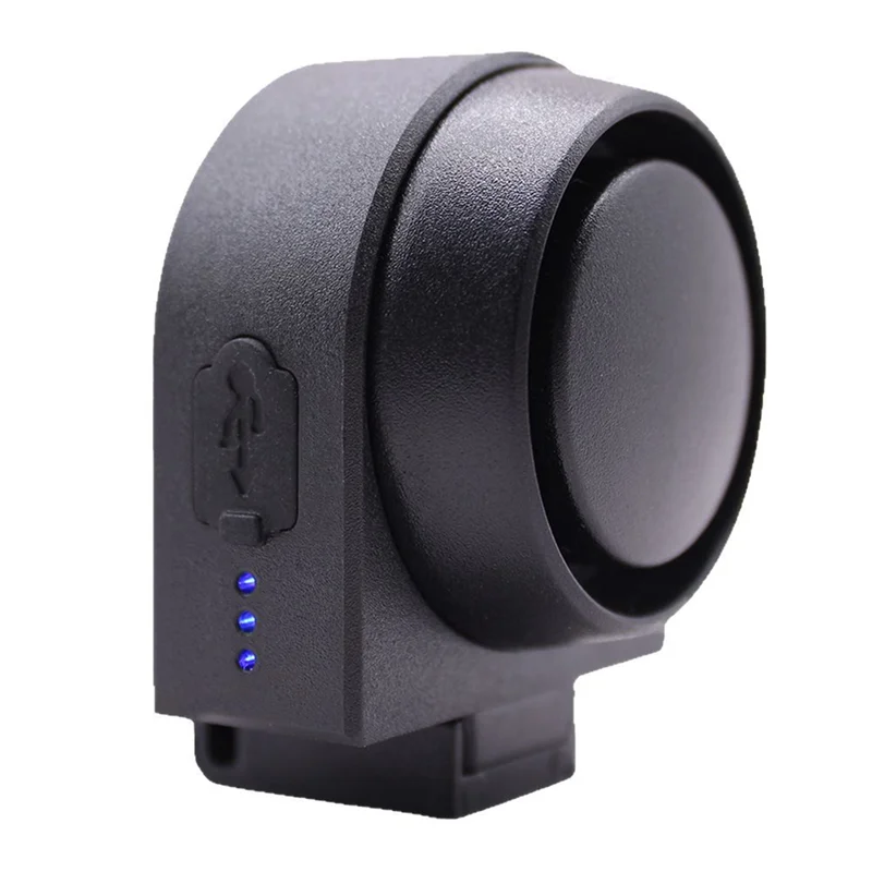 High Quality-Bicycle And Motorcycle Wireless Anti-Theft Vibration Alarm, Waterproof And USB Rechargeable Security System