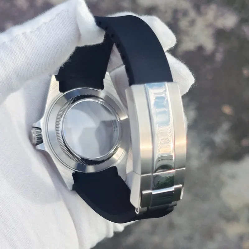 حافظة ساعة EXP ذات طراز قديم 39 ملم مع ياقوت، مناسبة لملحقات ساعة الحركة NH34، NH35، NH36 #6