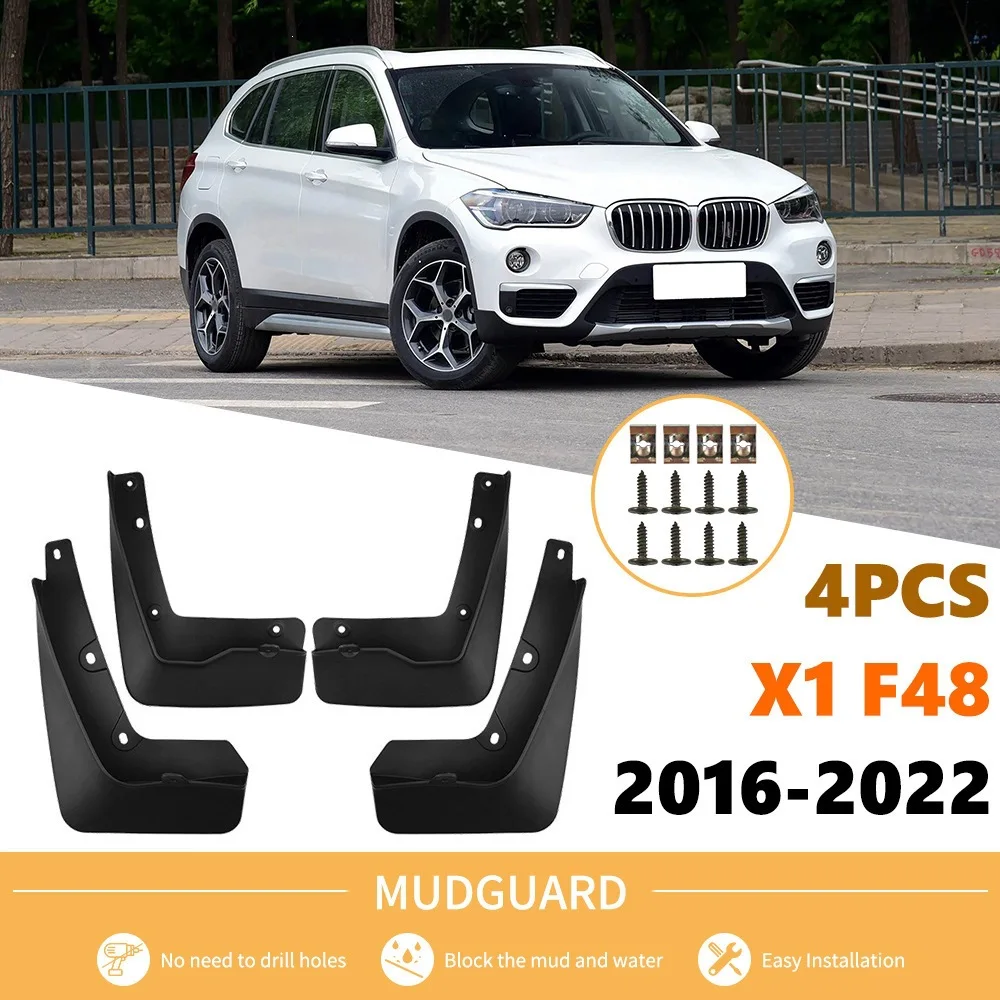 For BMW X1 F48 2016-2022 car tire fender fender tile modification fender flares mud flaps car accessories
