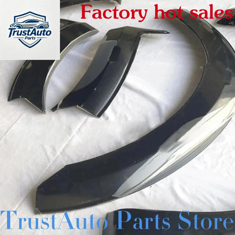 

TrustAuto Parts Store Is Having A Hot SaleDurle Latt Den Car Flar Wheel Eyebrow Trim Guard Protector D- Pcs/Set