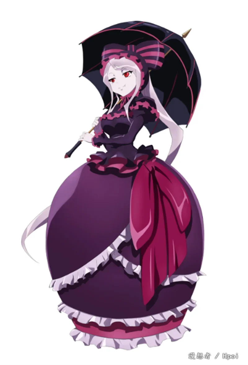 Shalltear Bloodfallen On Pre-Sale  H21cm 1/7 100% Genuine Original Anime Figure Toys Collection Model