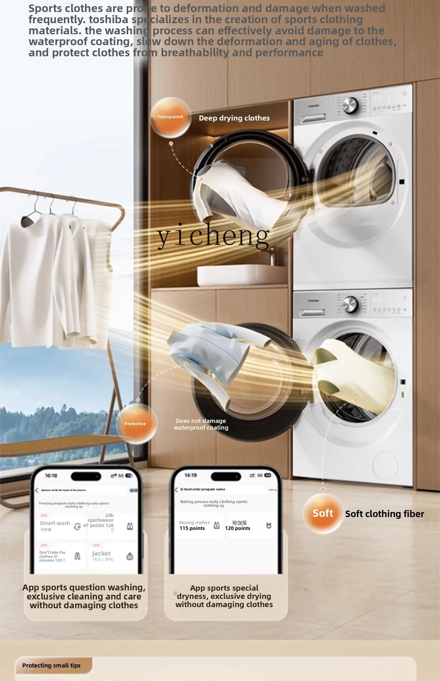 ZK2.0pro10KG washing and drying set laundry dryer combination washer and dryer machine