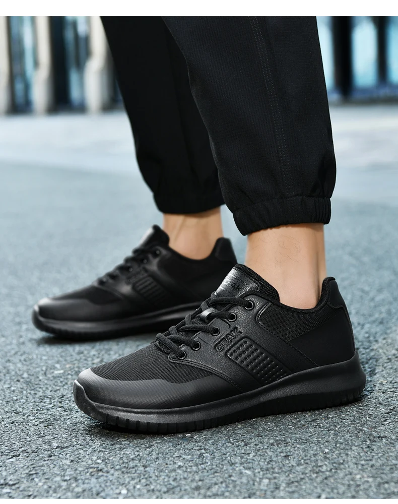 Hotel-Kochschuhe Vier Jahreszeiten Neue Rutschfeste Ölbeständige Wasserdichte Küchen-Arbeitsschuhe Herren Mode Lässige Atmungsaktive Outdoor-Schuhe – Detail 28