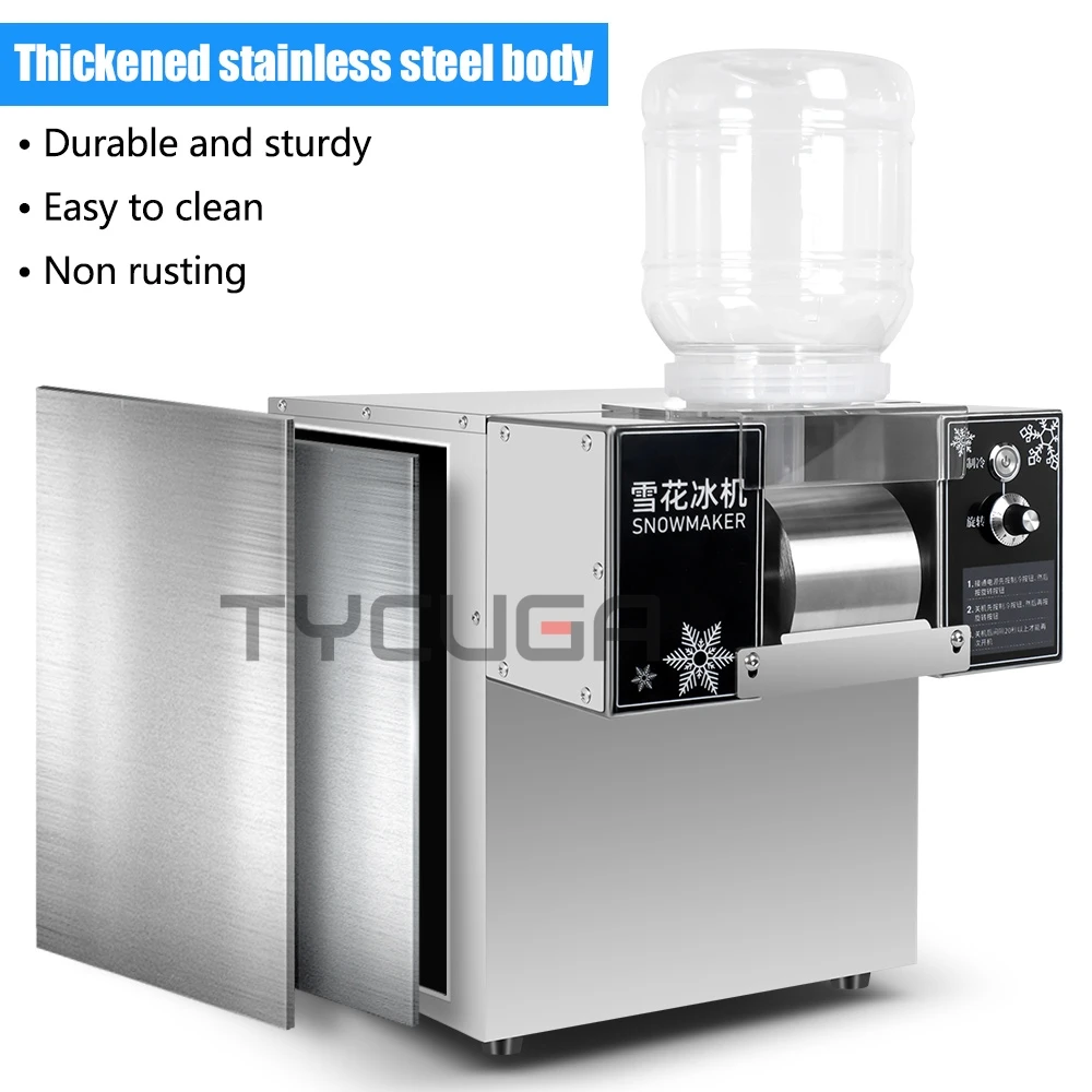 Snow Ice Cream Machine Snow Ice Shaver Machine Europen Snow Flake Ice Machine Korea Bingsu Machine Snowflake Ice Shaving Device