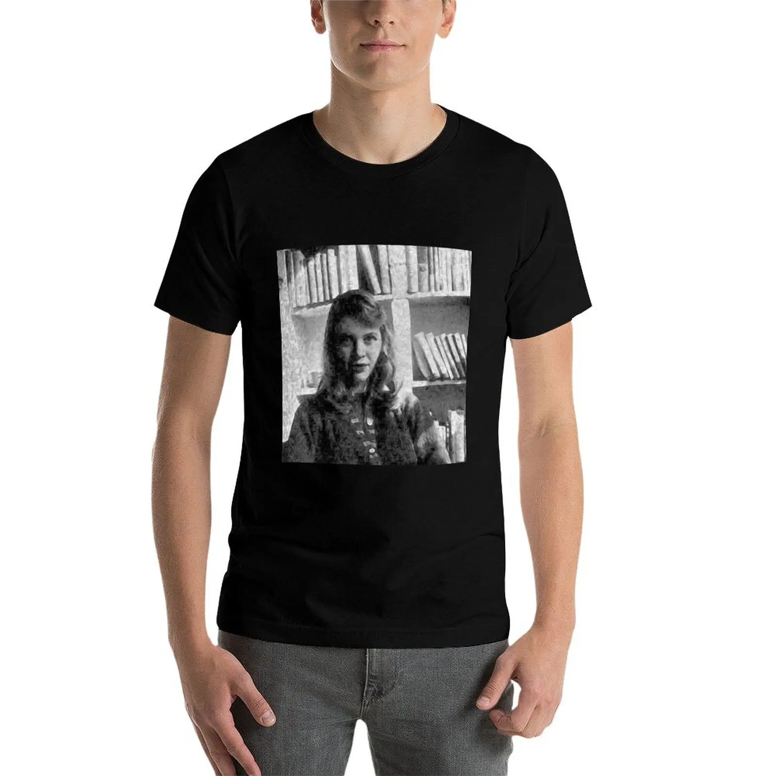 

Sylvia Plath - #2 of #7 in a series T-Shirt t shirt man luxury graphic t shirts for man T-Shirt