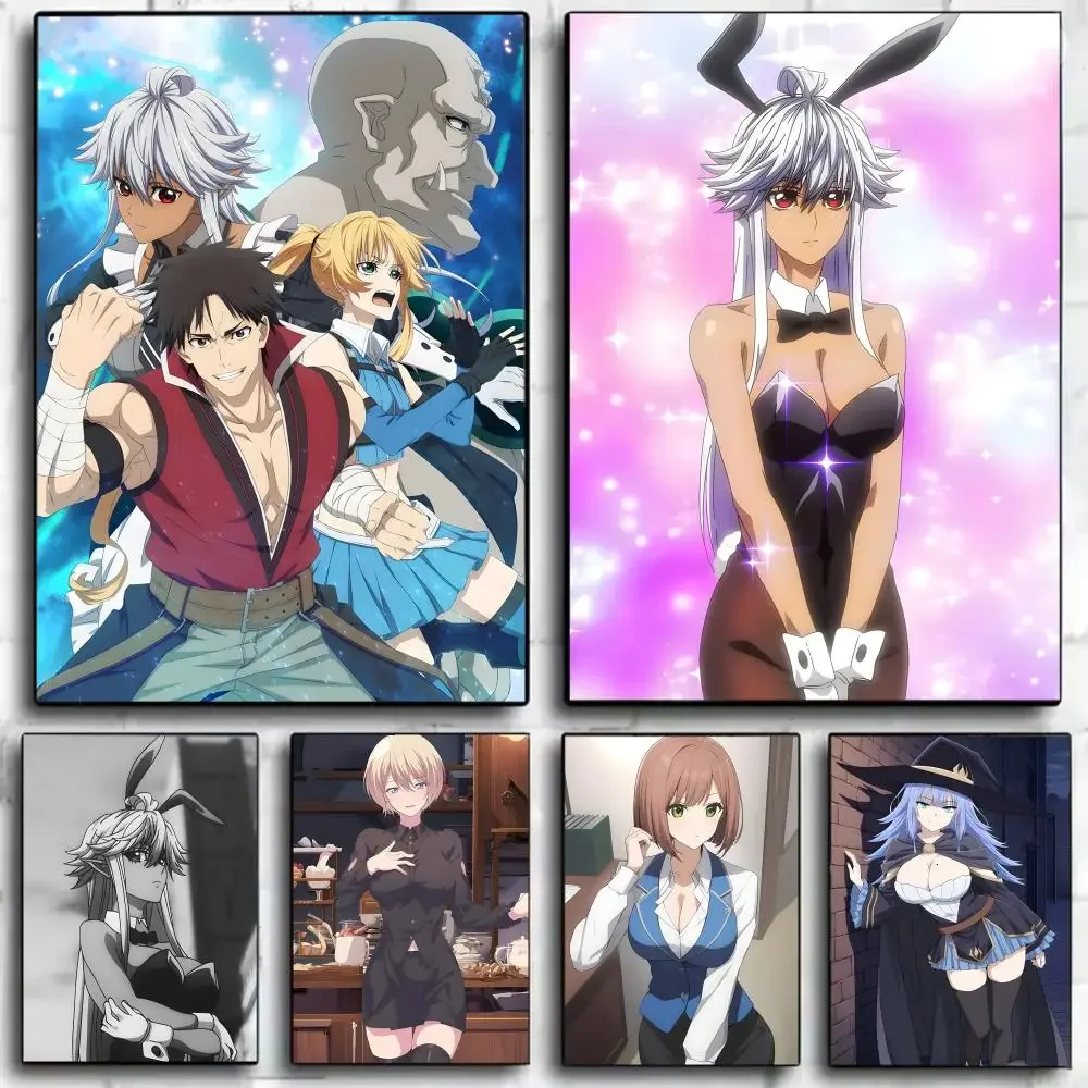 isekai slice of life anime T-The Ossan Newbie Adventurer Poster Wall Art Print Decorative Mural Home Decor Gift Unframed