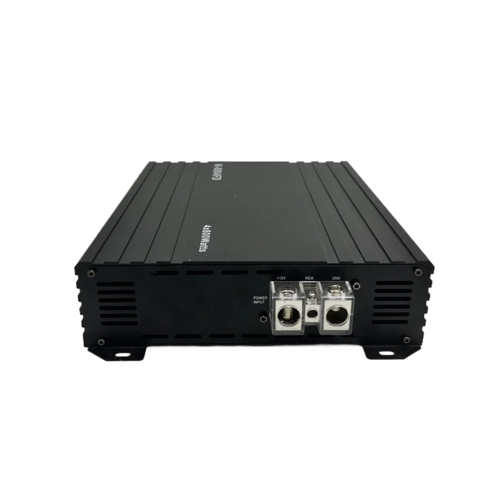 New Car Power Amplifier 800x4ch Class D Full Frequency Amplificador Universal Car Stereo Equalizers 20 - 20000 Hz