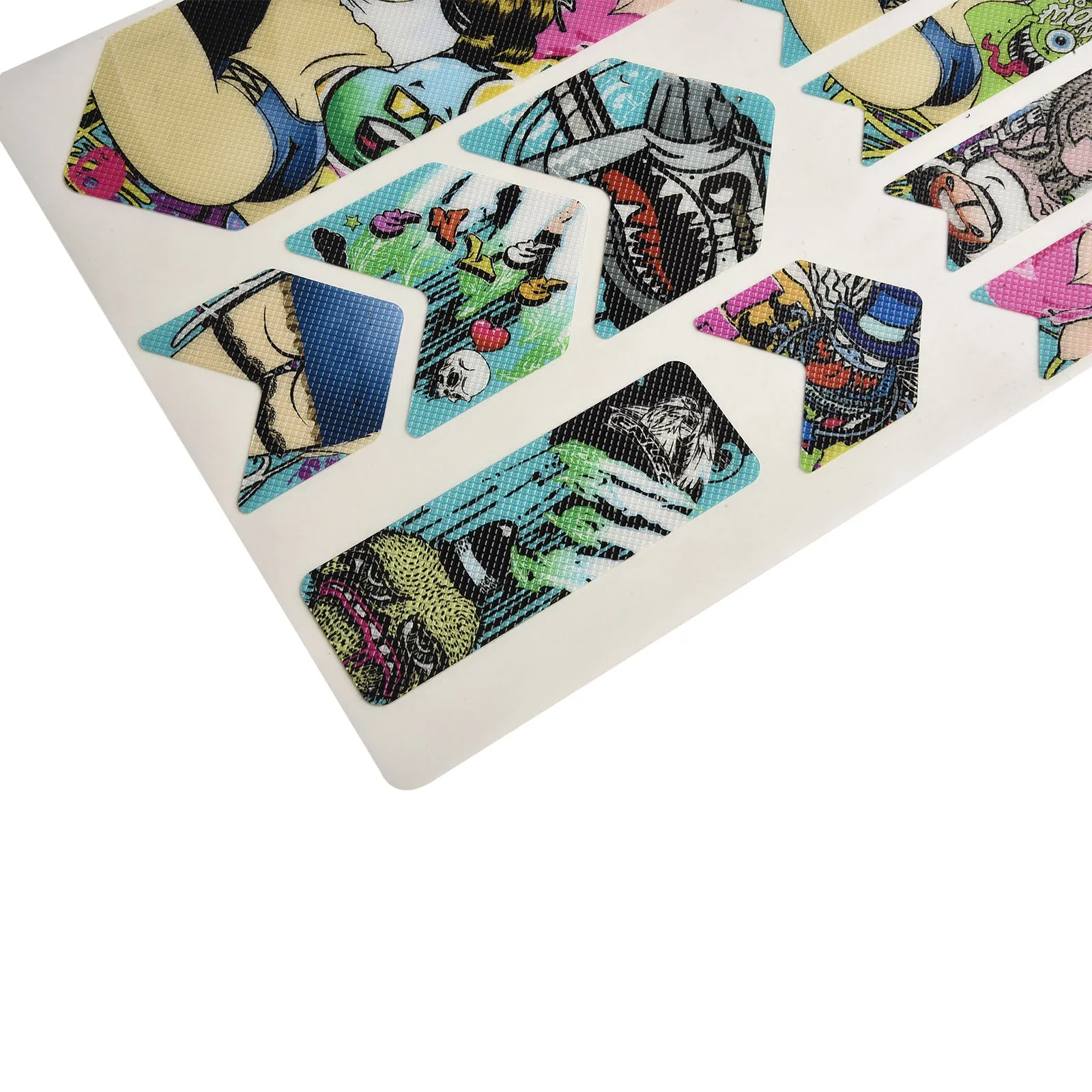 

Protection Tape Bike Frame Stickers Bicycle Accessories Colorful Cycling Parts Reflective Sticker Slip Resistance