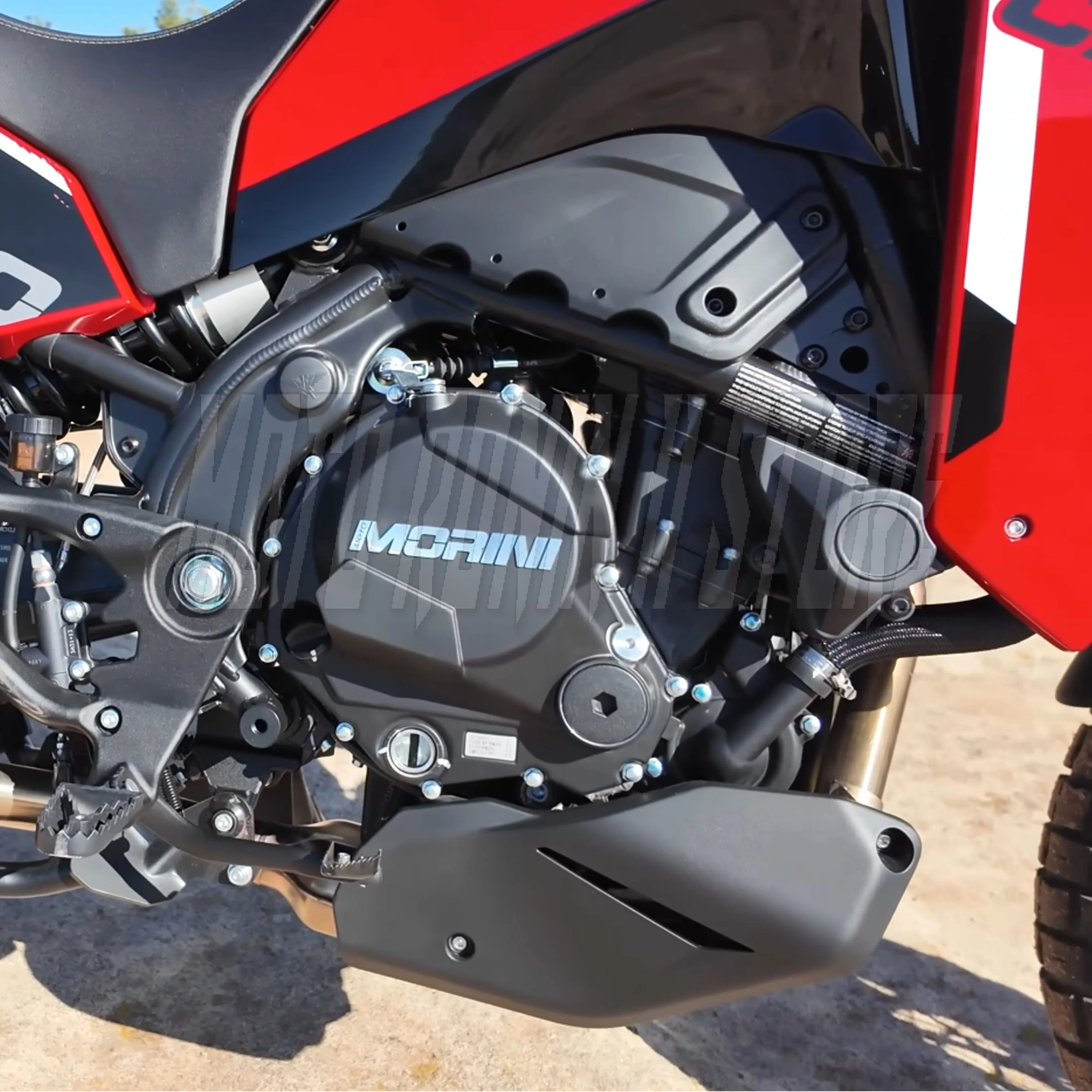 Newly upgraded heat shield engine heat shield and protective plate for Morini X-Cape 700 motorcycles