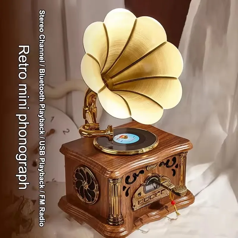 Vintage Gramophone Detail 4