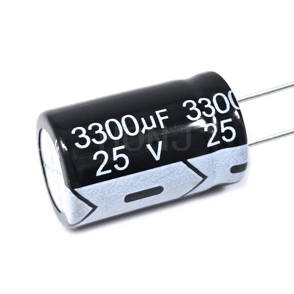 

5PCS ​​​3300uF 25V 3300MFD 25Volt 16*25mm Aluminum Electrolytic Capacitor Radial 3300mf25v 3300uf25v 25v3300mf 25v3300uf ±20%​