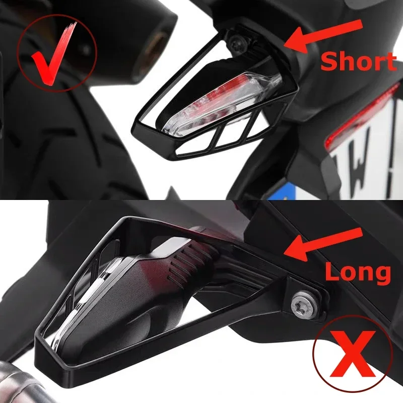 

For BMW F750GS F850GS R1200GS R1250GS Motorcycle Turn Signal LED Light Protection Cover Shield LED Indicator Protectors