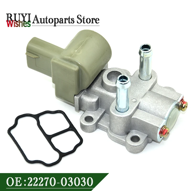 New 22270-03030 2227003030 Idle Air Control Valve For Toyota Camry 00-96 Solara 2000 4Cyl 2.2L 22270-74340 2227074340